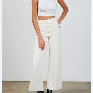 Zara Marine Wide Leg Jeans